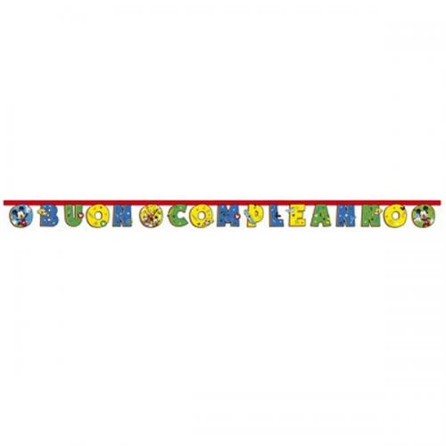 FESTONE TOPOLINO CON LETTERE