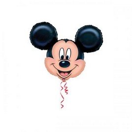 PALLONCINO SAGOMA TESTA TOPOLINO GONFIABILE AD ARIA MINI SHAPE