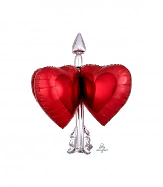 Mylar Freccia del Cuore SuperShape