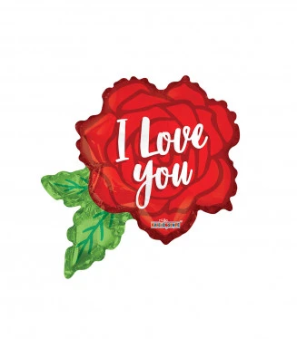 Mylar I Love You Rosa