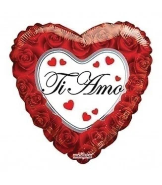 Mylar Ti Amo Cuore SuperShape 36 1pz