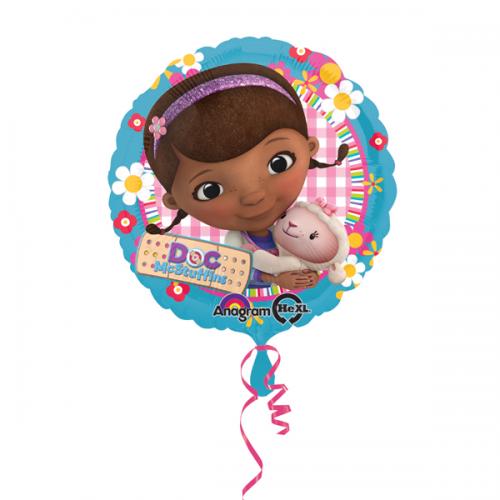 PALLONCINO DOTTORESSA PELUCHE GONFIABILE AD ELIO 45 CM