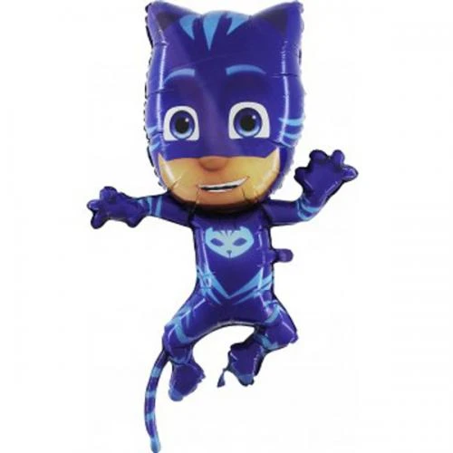 PALLONCINO PJ MASKS SAGOMA CAT BOY GONFIABILE AD ELIO SUPER SHAPE
