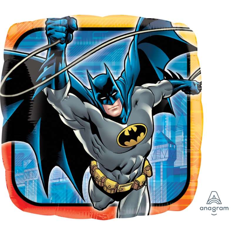 PALLONCINO IN FOIL BATMAN COSMIC GONFIABILE AD ELIO (45 CM CIRCA)