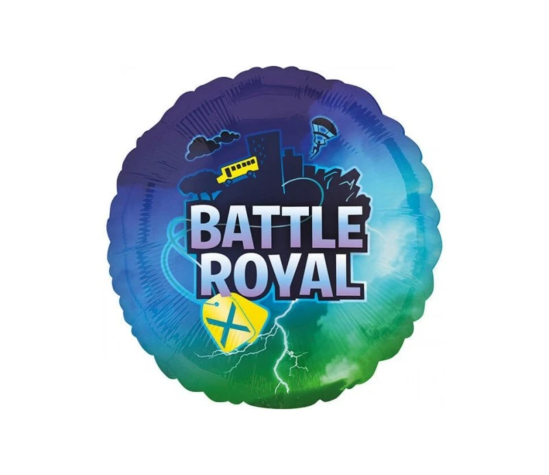 PALLONCINO IN FOIL BATTLE ROYAL GONFIABBILE AD ELIO (43 CM CIRCA)
