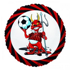 PALLONCINO MILAN GONFIABILE AD ELIO 45 CM 
