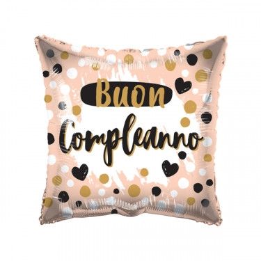 PALLONCINO MYLAR BUON COMPLEANNO 