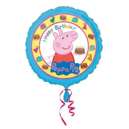 PALLONCINO PEPPA PIG GONFIABILE AD ELIO 45 CM
