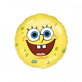 PALLONCINO SPONGEBOB GONFIABILE AD ELIO 45 CM