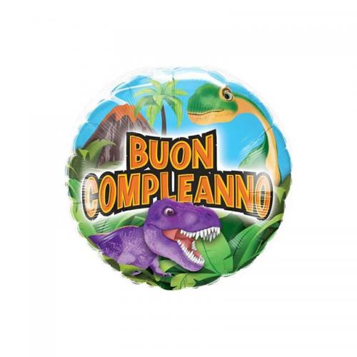 PALLONCINO DINOSAURI GONFIABILE AD ELIO 45 CM