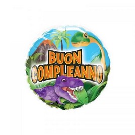 PALLONCINO DINOSAURIO GONFIABILE AD ELIO 45 CM