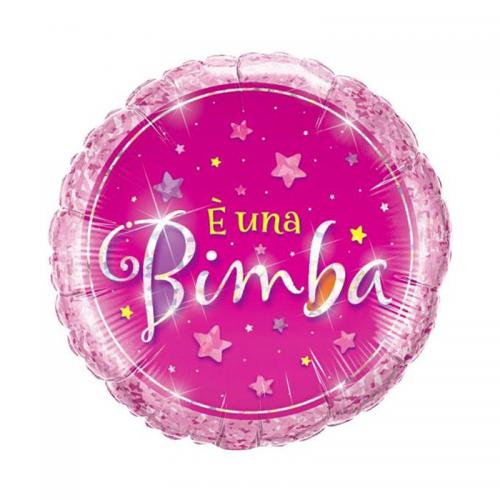 PALLONCINO E' UNA BIMBA GONFIABILE AD ELIO (45 CM CIRCA) 1 PZ