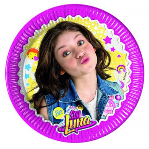 PIATTO TORTA SOY LUNA 8 PZ