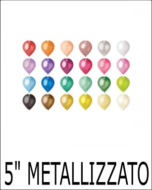 5" metallizzato