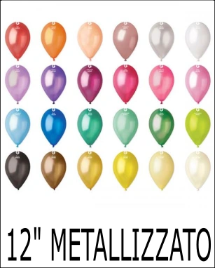12" metallizzato