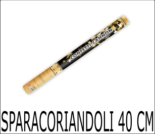 tubo sparacoriandoli 40 cm