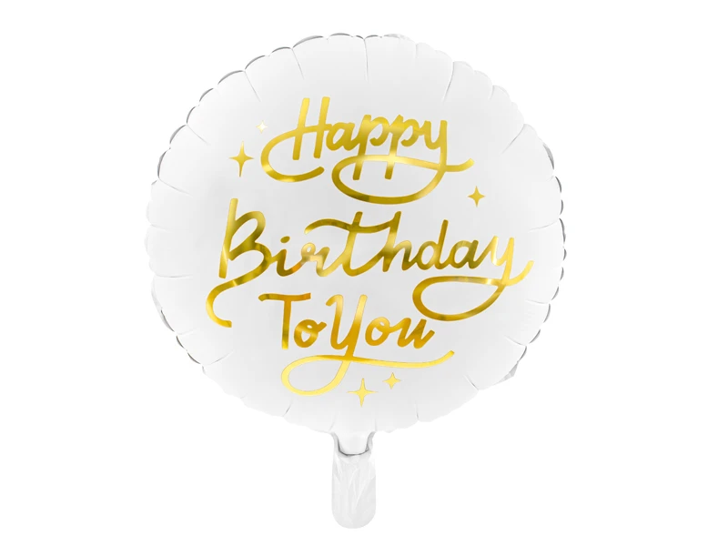 PALLONCINO IN FOIL HAPPY BIRTHDAY TO YOU (40 CM CIRCA)