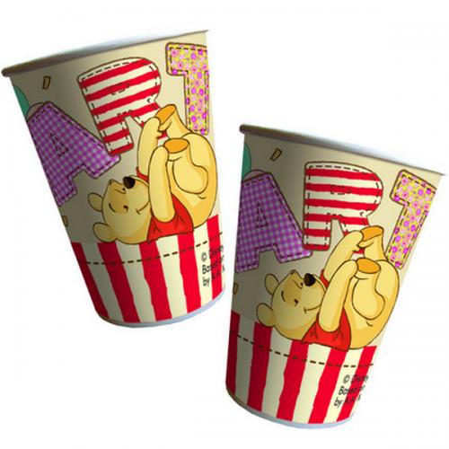 BICCHIERE WINNIE THE POOH  8 PZ