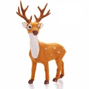 "NATALE" RENNA IN PVC CM 30