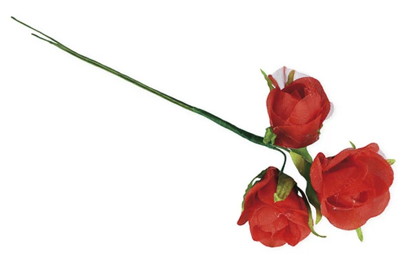 FIORI ROSELLINA ROSSA 12 PZ