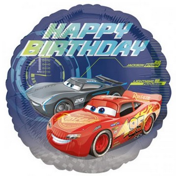 PALLONCINO CARS GONFIABILE AD ELIO 45 CM