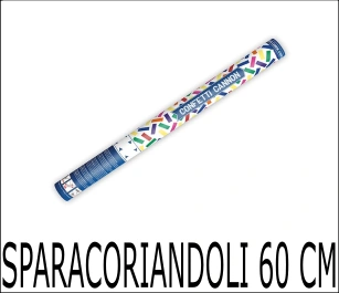 tubo sparacoriandoli 60 cm