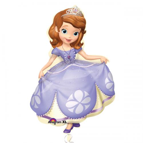 PALLONCINO SAGOMA PRINCIPESSA SOFIA GONFIABILE AD ELIO SUPER SHAPE