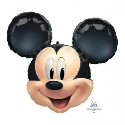 PALLONCINO SAGOMA TESTA TOPOLINO GONFIABILE AD ELIO SUPER SHAPE