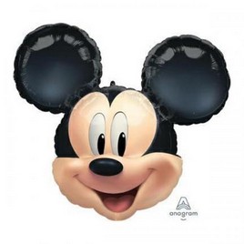 PALLONCINO SAGOMA TESTA TOPOLINO GONFIABILE AD ELIO SUPER SHAPE