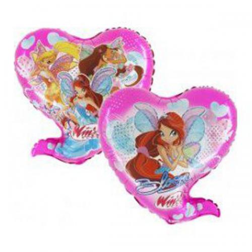 PALLONCINO CUORE WINX GONFIABILE AD ELIO SUPER SHAPE