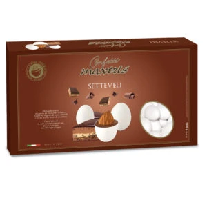 CONFETTI BIANCHI CIOCOMANDORLA AL GUSTO SETTEVELI 1 KG