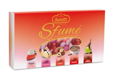 CONFETTI TENEREZZE CIOCO MANDORLA SFUME' ROSSO 1 KG