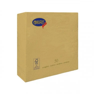 TOVAGLIOLO ORO 25X25 CM 