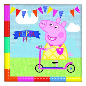 TOVAGLIOLO PEPPA PIG 33 CM  20 PZ