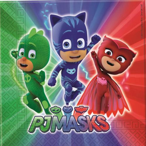 TOVAGLIOLO PJ MASKS 33 CM 20 PZ