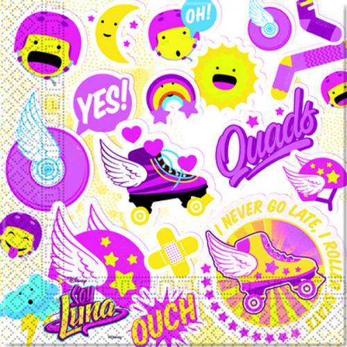TOVAGLIOLO SOY LUNA 33 CM 20 PZ