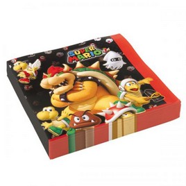 TOVAGLIO SUPER MARIO 33 CM   20 PZ