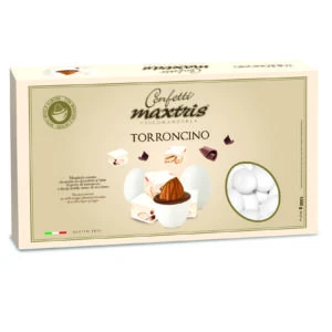 CONFETTI BIANCHI CIOCOMANDORLA AL GUSTO TORRONCINO 1 KG