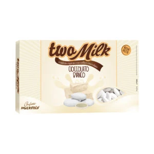 CONFETTI DOPPIO STRATO DI CIOCCOLATO BIANCO 1 KG