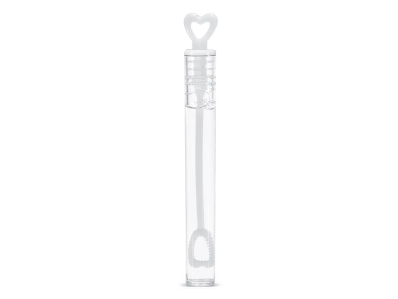 BOLLE DI SAPONE CUORE BIANCO 1 PZ