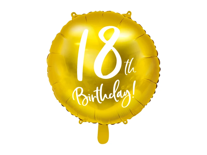 PALLONCINO IN FOIL 18° COMPLEANNO (45 CM CIRCA)