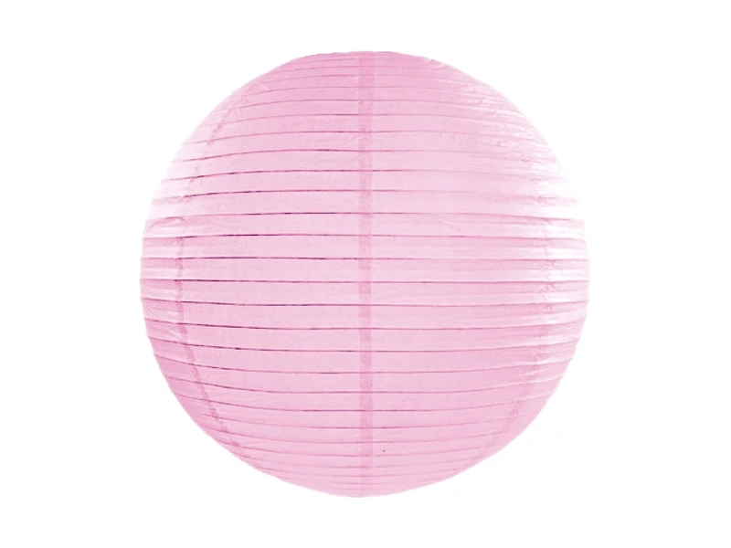 LANTERNA CINESE CARTA ROSA 25 CM 1 PZ