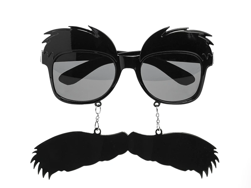 CARNEVALE occhiali con baffi