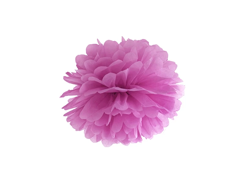 POM POM DI CARTA FUCSIA 35 CM