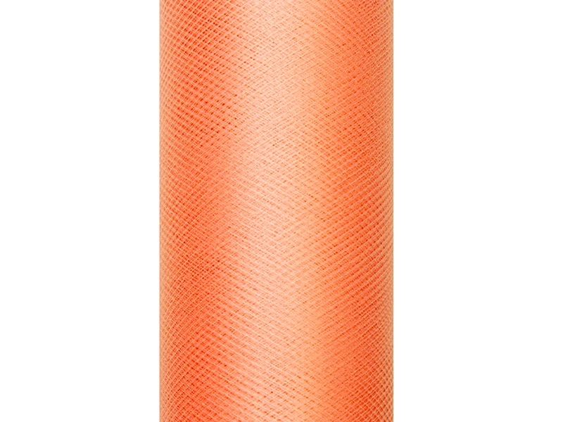 TULLE ARANCIONE A BOBINE DA 25 METRI X 3 METRI