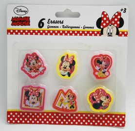 Gomme minnie 6 pz