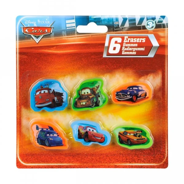 GADGET Gomme Cars 6 pz