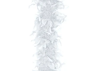 CARNEVALE boa bianco