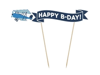 CAKE TOPPER IN CARTONE  BABY BOY  1 PZ
