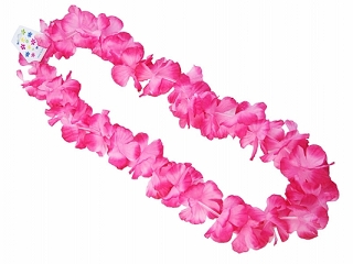 collana hawaiiana fucsia